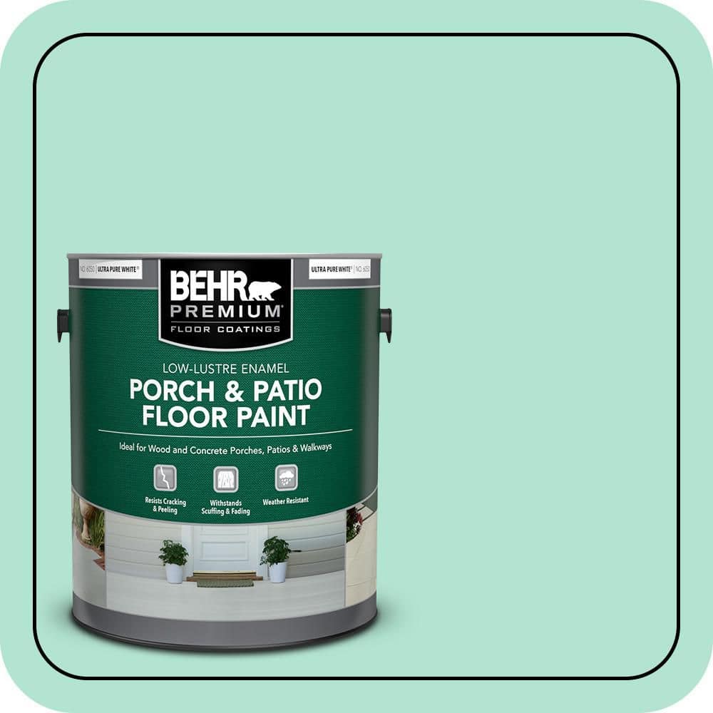 BEHR PREMIUM #P420-2 Textured Low-Lustre Enamel Interior/Exterior Porch and Patio Anti-Slip Floor Paint (1)