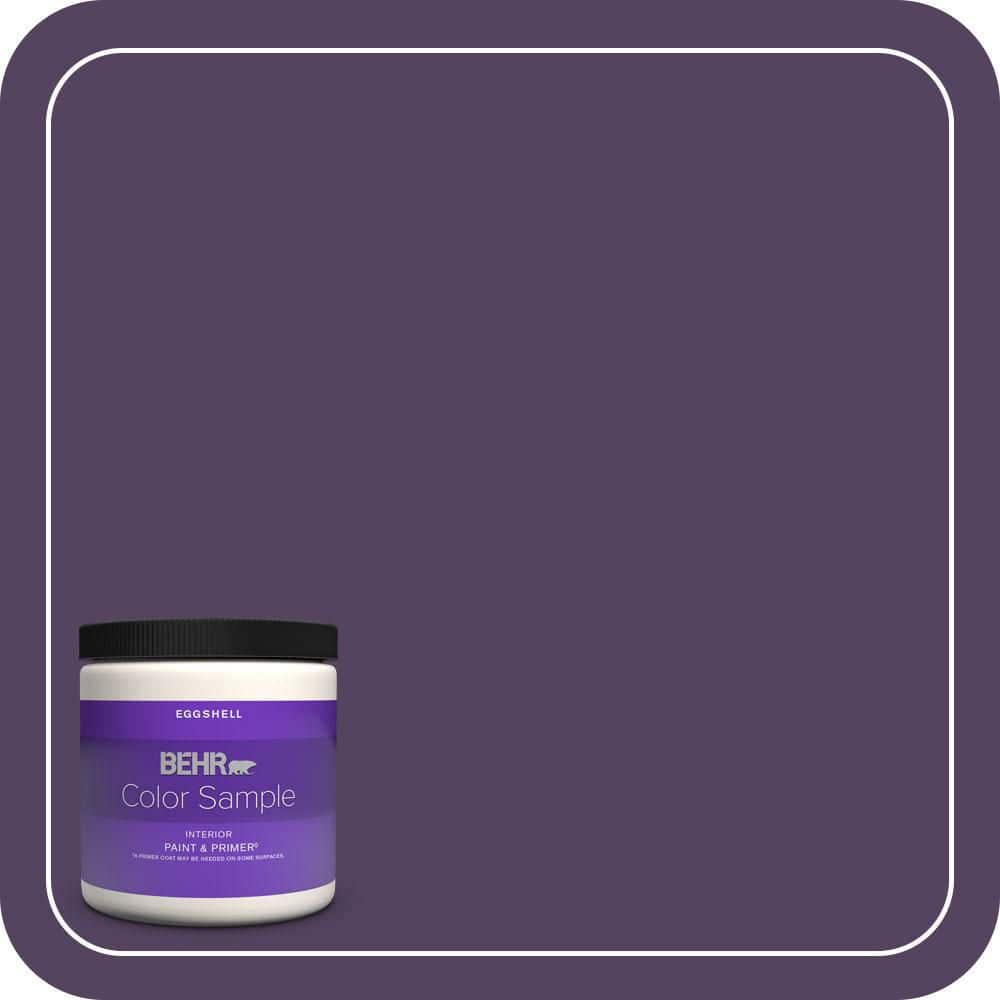 BEHR PREMIUM PLUS #S-H-670 Plum Enamel & Primer Color Sample (1)