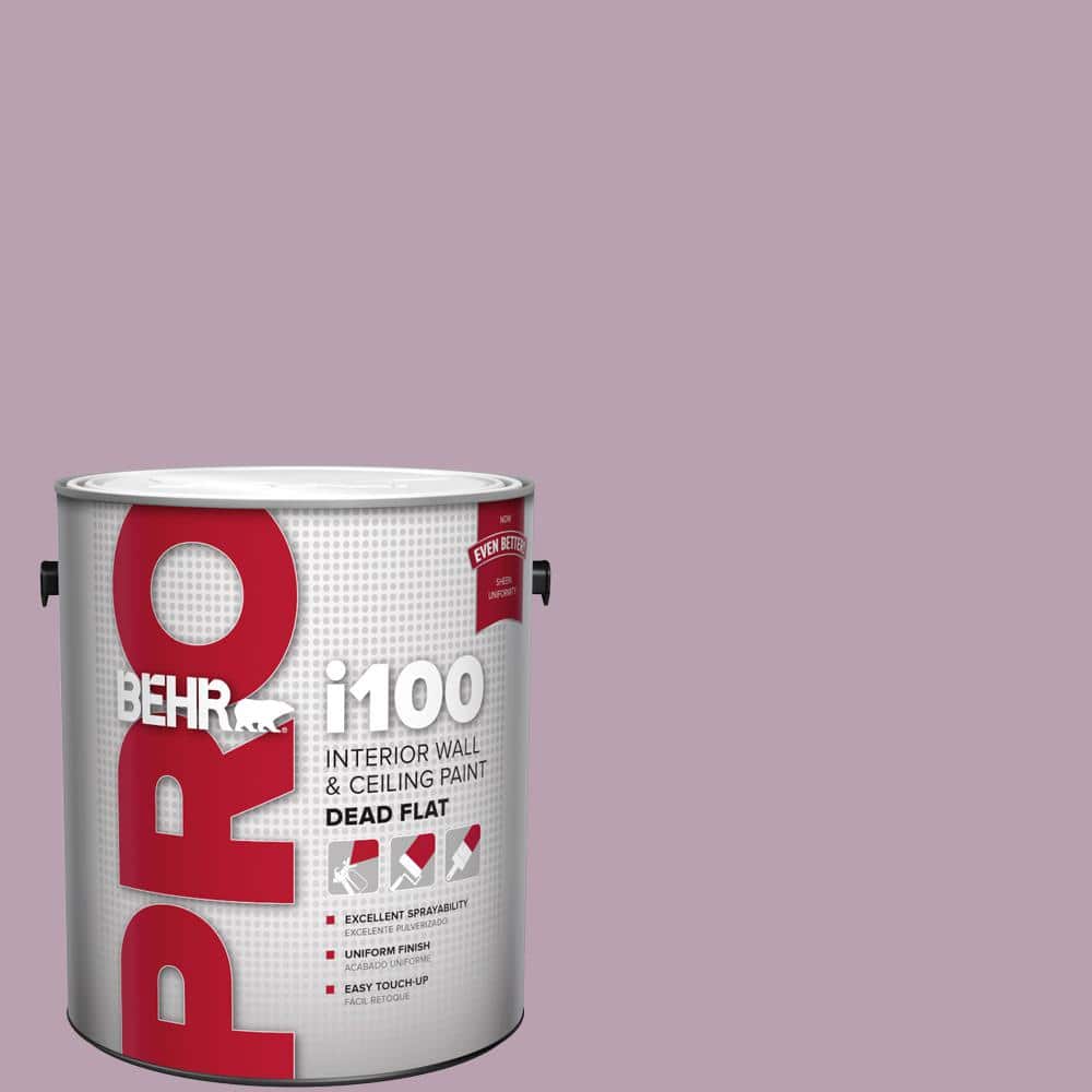 BEHR PRO 1 gal. #S110-4 Highland Thistle Dead Flat Interior Paint (1)
