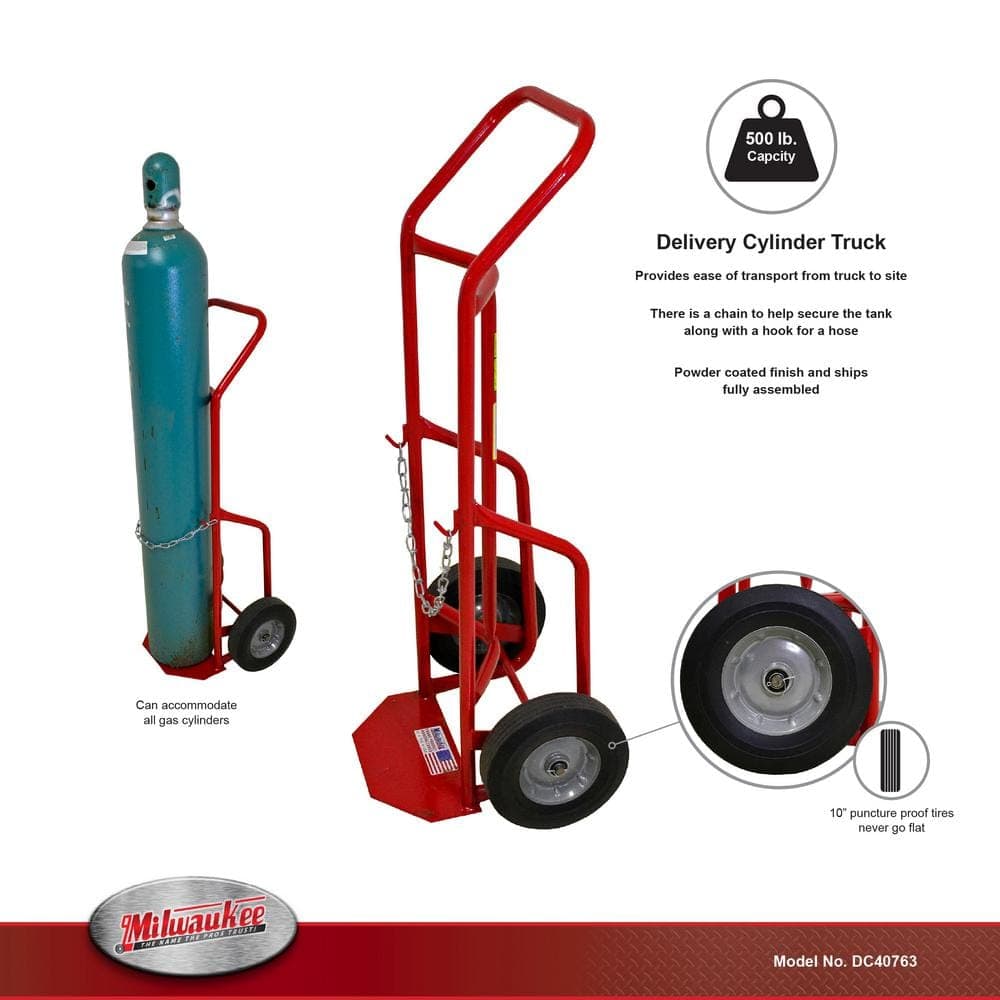 Unbranded 500 lb. Capacity Delivery Cylinder Truck (2)