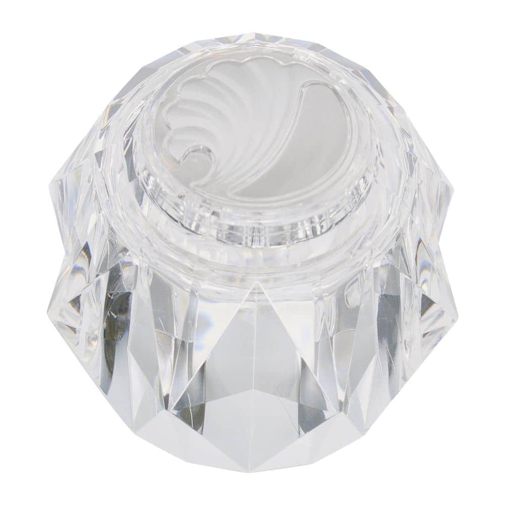 Everbilt Single Round Shower Faucet Knob Replacement in Clear for Delta Replaces RP17451 (3)