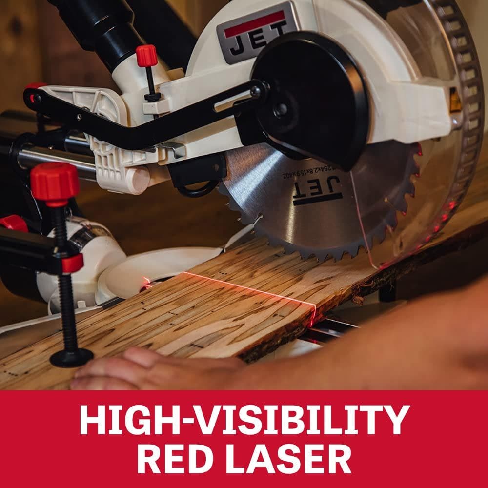 Jet 12 in. Sliding Dual Bevel Compound Miter Saw (3)