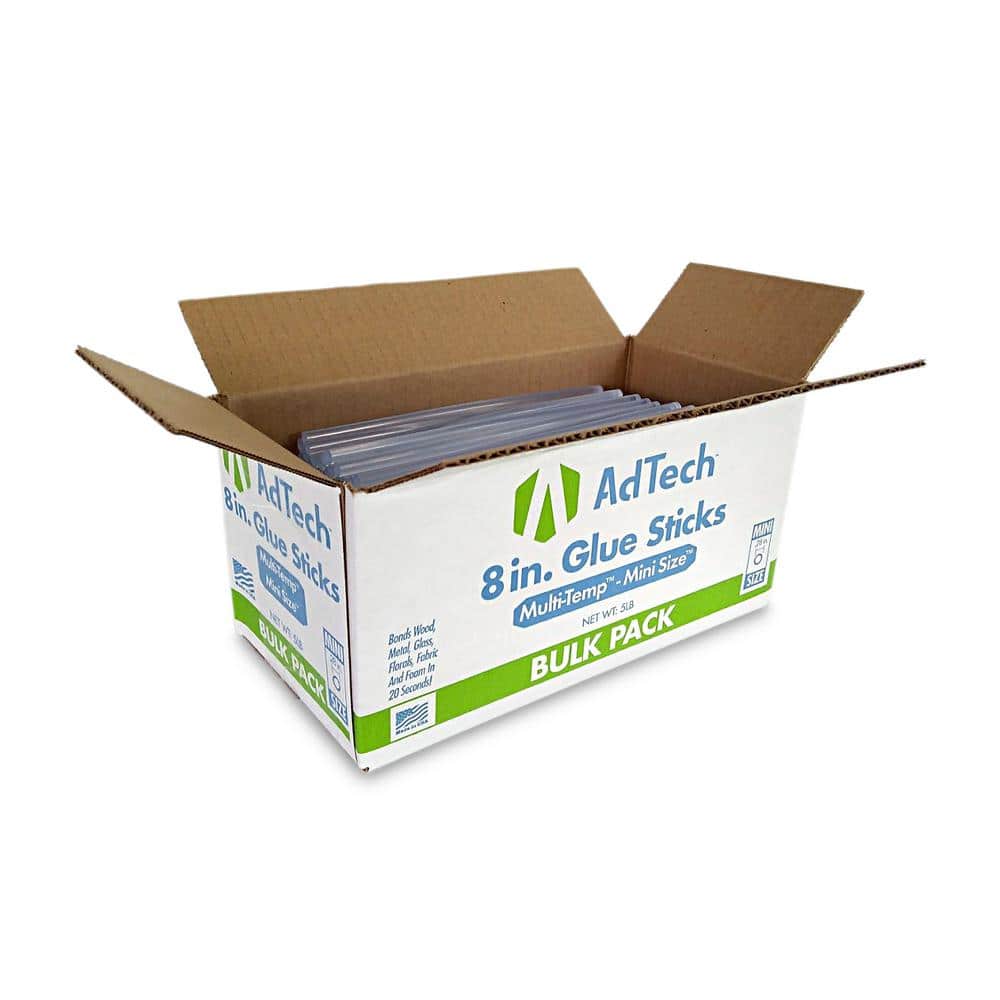 AdTech 8 in. Mini Size Glue Sticks (5 lbs. Bulk Pack) (2)