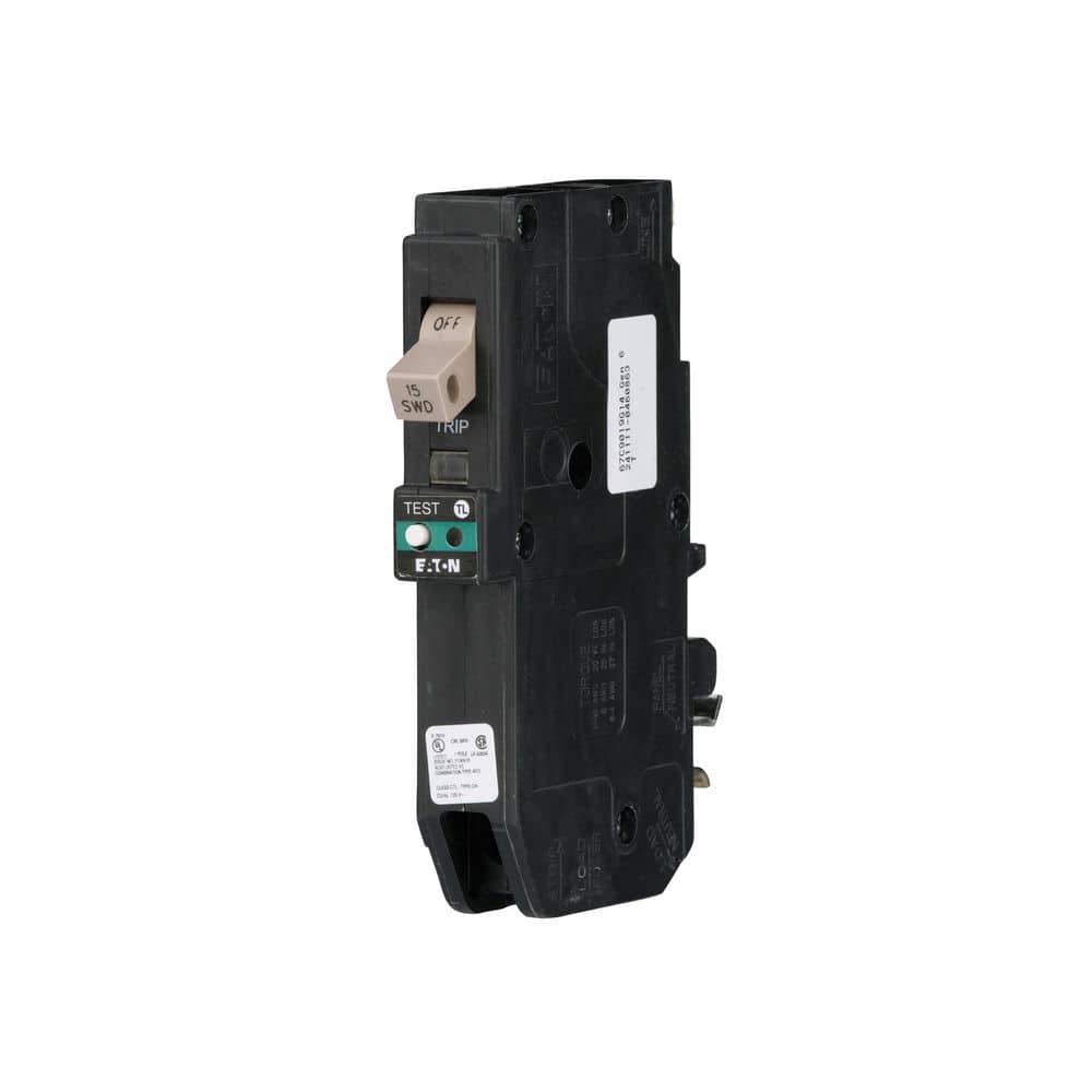 Eaton CH 15-Amp Single-Pole Plug-On Neutral AFCI Circuit Breaker (CHFP115AF) (2)