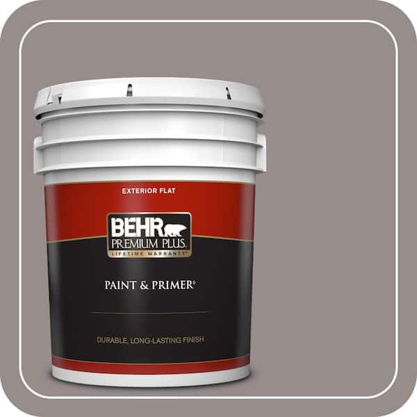BEHR PREMIUM PLUS #BNC-10 Gourmet Mushroom Flat Low Odor & Primer (4)