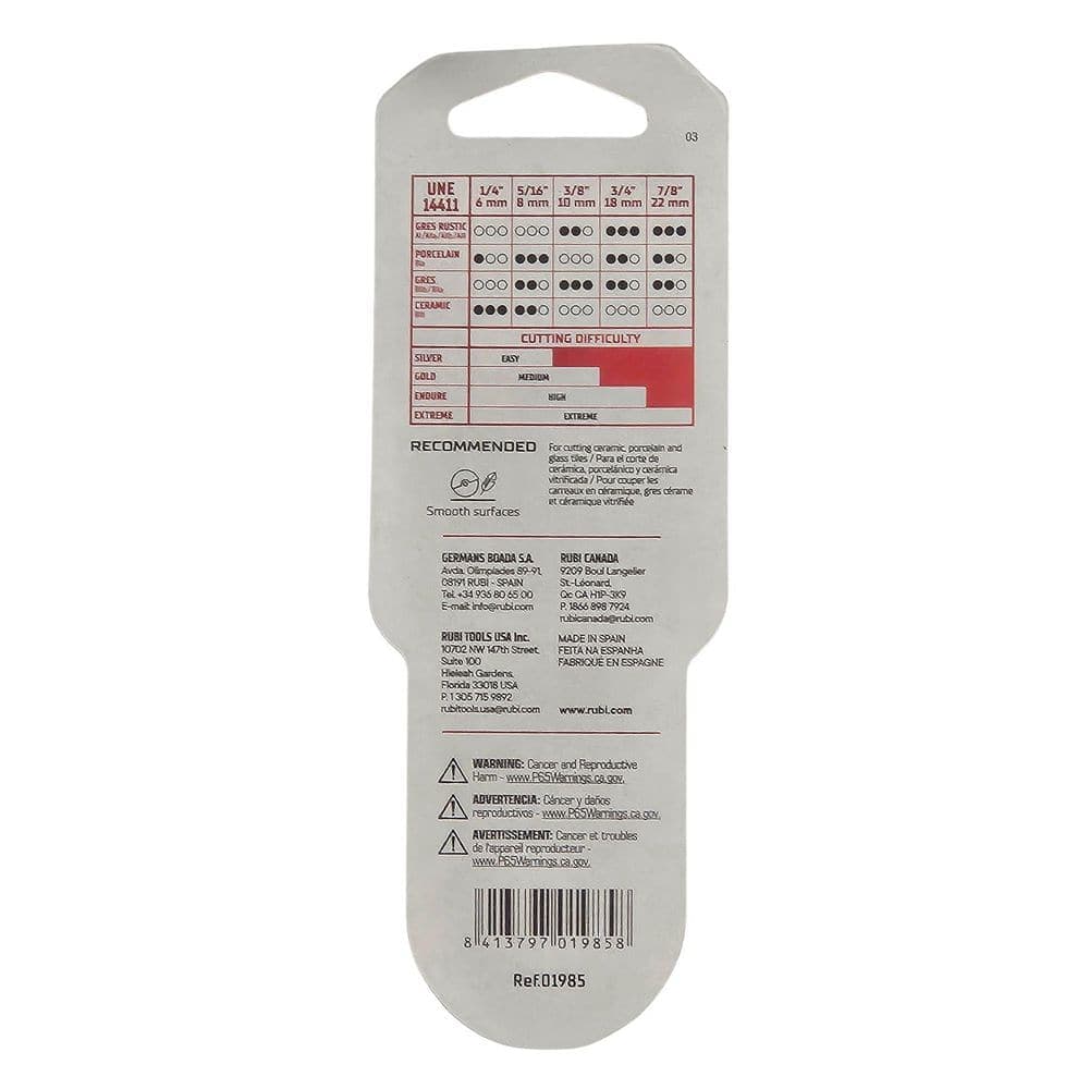 Rubi 5/16 in. Scoring Wheel for Tile Cutters (4)