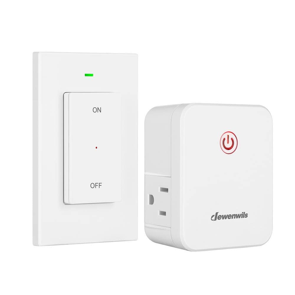 DEWENWILS Indoor Remote Control Outlet Switch Set (1)