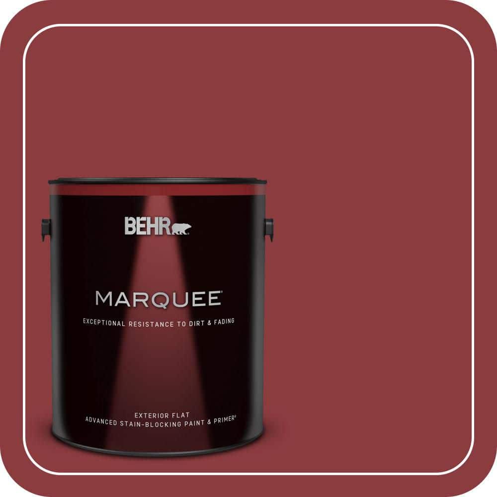 BEHR MARQUEE 1 gal. #PMD-22 Ripe Currant Flat Exterior Paint & Primer