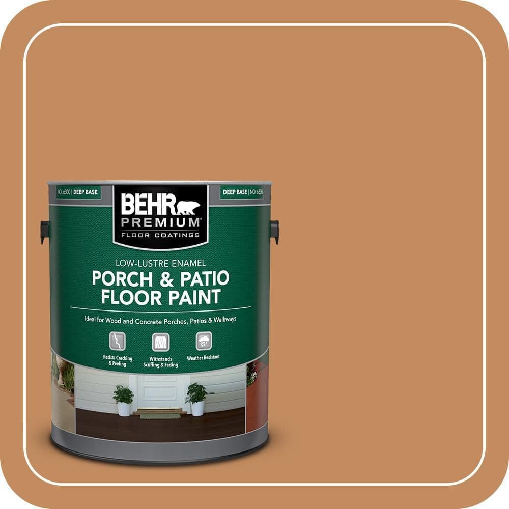 BEHR PREMIUM #PPU3-13 Low-Lustre Enamel Interior/Exterior Porch and Patio Floor Paint (1)