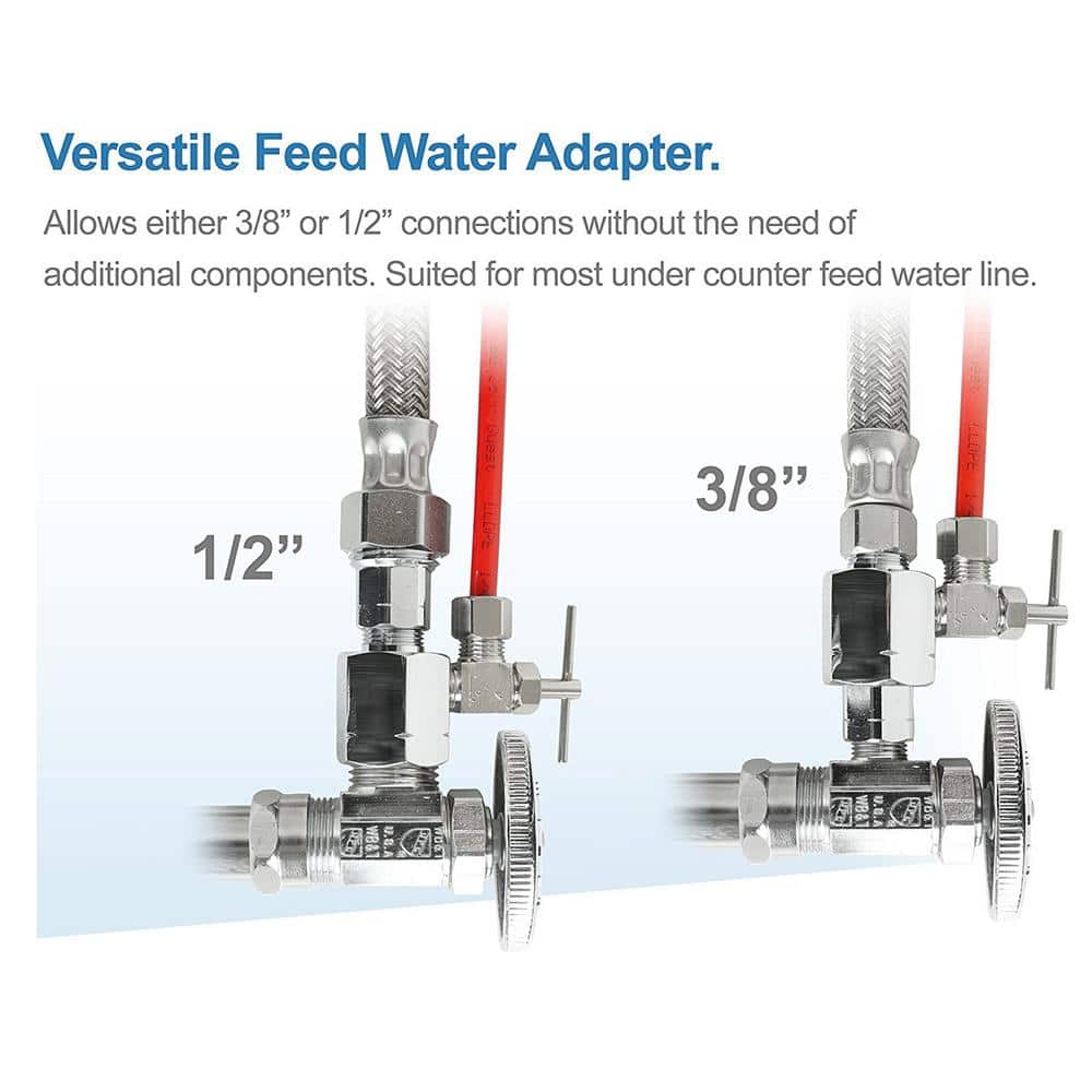 APEC Water Systems Ultimate Premium Quality WQA Certified 90 GPD Under-Sink Reverse Osmosis Drinking Water Filter System (3)