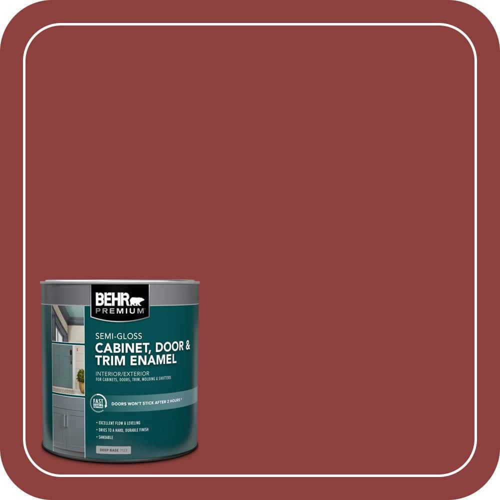 BEHR PREMIUM 1 qt. #PPU2-03 Allure Semi-Gloss Enamel Interior/Exterior Cabinet, Door & Trim Paint
