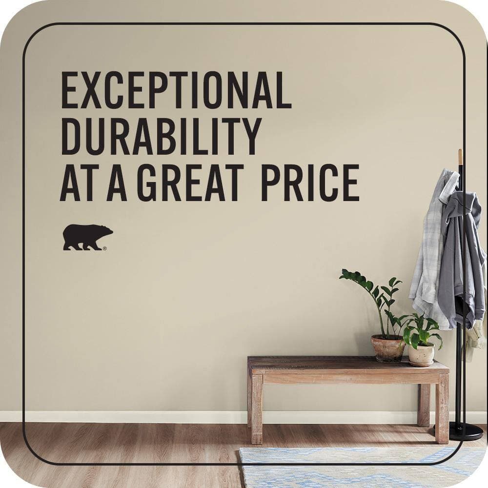BEHR PREMIUM PLUS Home Decorators #HDC-NT-18 Yuma Sand Flat EcoMix Plant-Based & Primer (4)