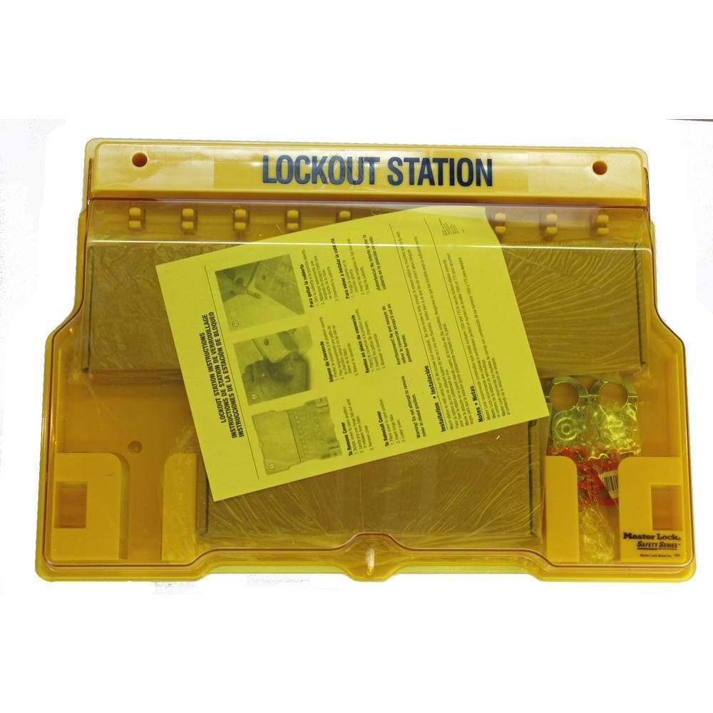 IDEAL 10-Lock Station Includes Locks Tags and Hasps (2)