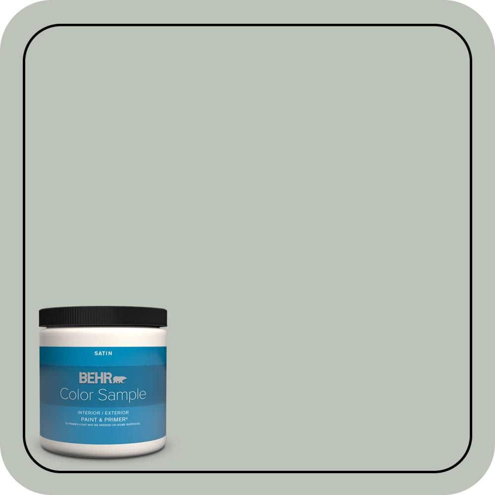 BEHR PREMIUM PLUS 5 gal. #710E-3 Rhino Semi-Gloss Enamel Low Odor Interior Paint & Primer (1)