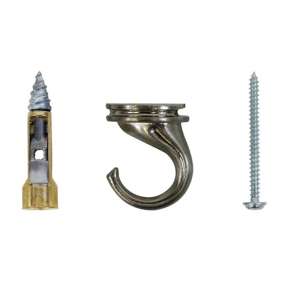 Ceiling Driller Brushed Nickel Ceiling Driller with Screw