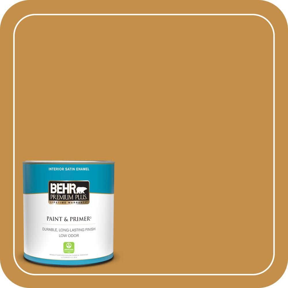 BEHR PREMIUM PLUS #310D-6 Light Copper Enamel Interior/ & Primer Color Sample (1)