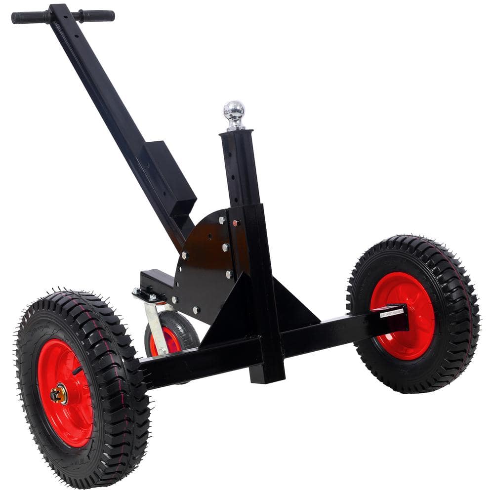 Unbranded 2-in-1 Heavy Duty 1,500 lbs. Trailer Dolly Load Capacity, Trailer Mover 2" Hitch Ball Adjustable Height Trailer RV Boat (3)