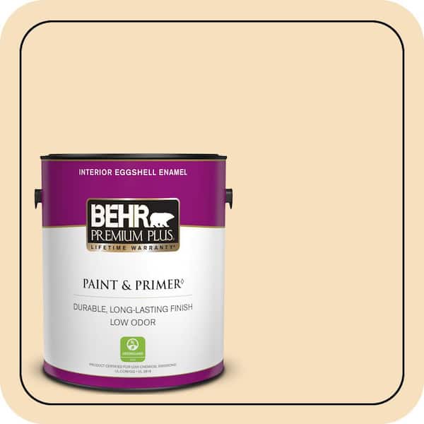 BEHR PREMIUM PLUS #310E-2 Stable Hay Enamel & Primer Color Sample (3)