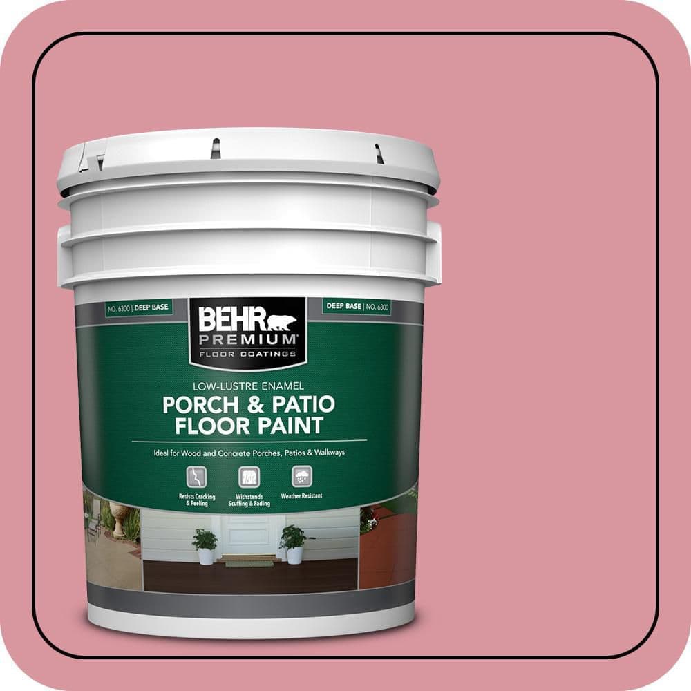 BEHR PREMIUM #M150-4 Low-Lustre Enamel Interior/Exterior Porch and Patio Floor Paint (1)