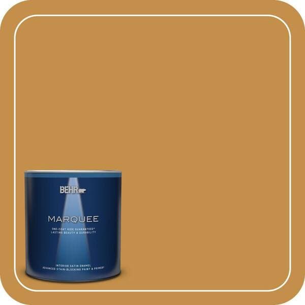 BEHR PREMIUM PLUS #310D-6 Light Copper Enamel Interior/ & Primer Color Sample (4)