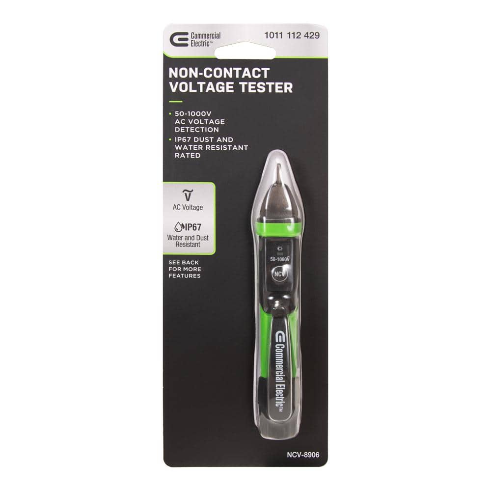 Commercial Electric 50-Volt to 1000-Volt AC Non-Contact Voltage Tester Pen (2)