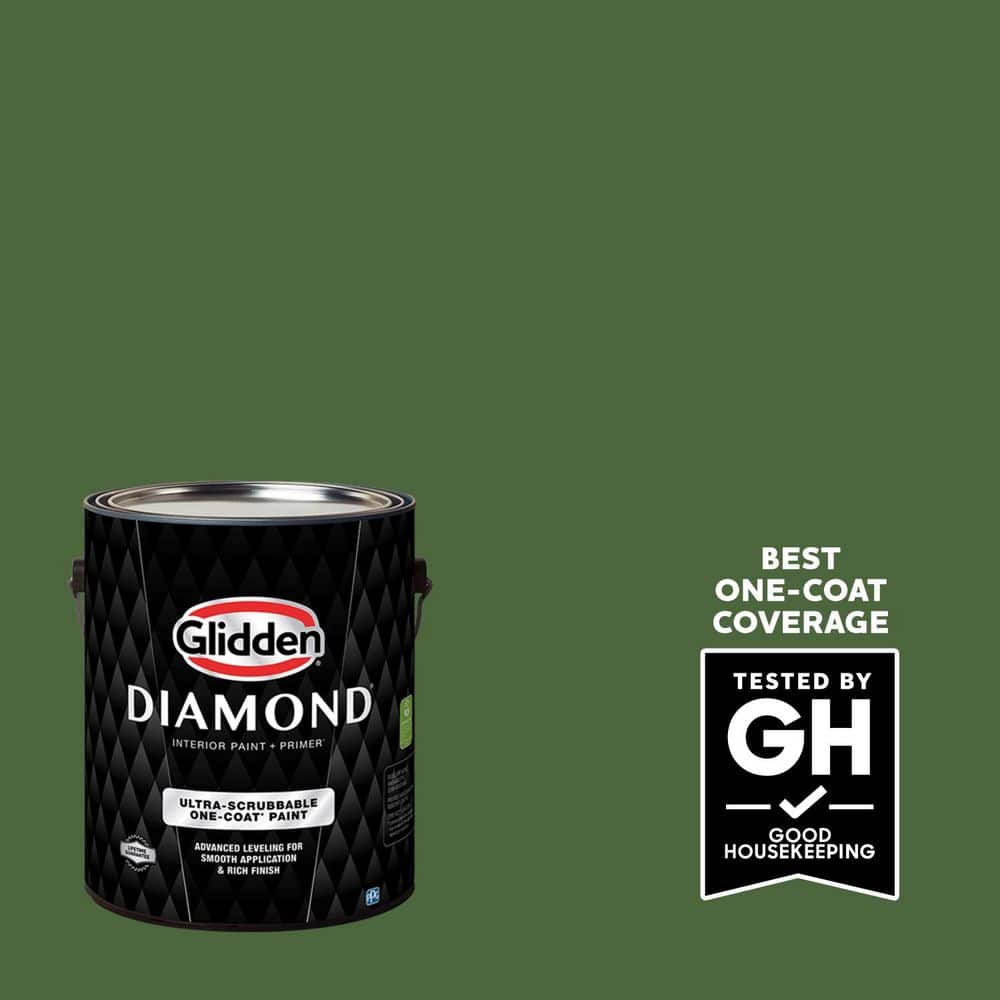 Glidden Diamond 1 gal. Mountain Forest PPG1130-7 Flat Interior Paint with Primer