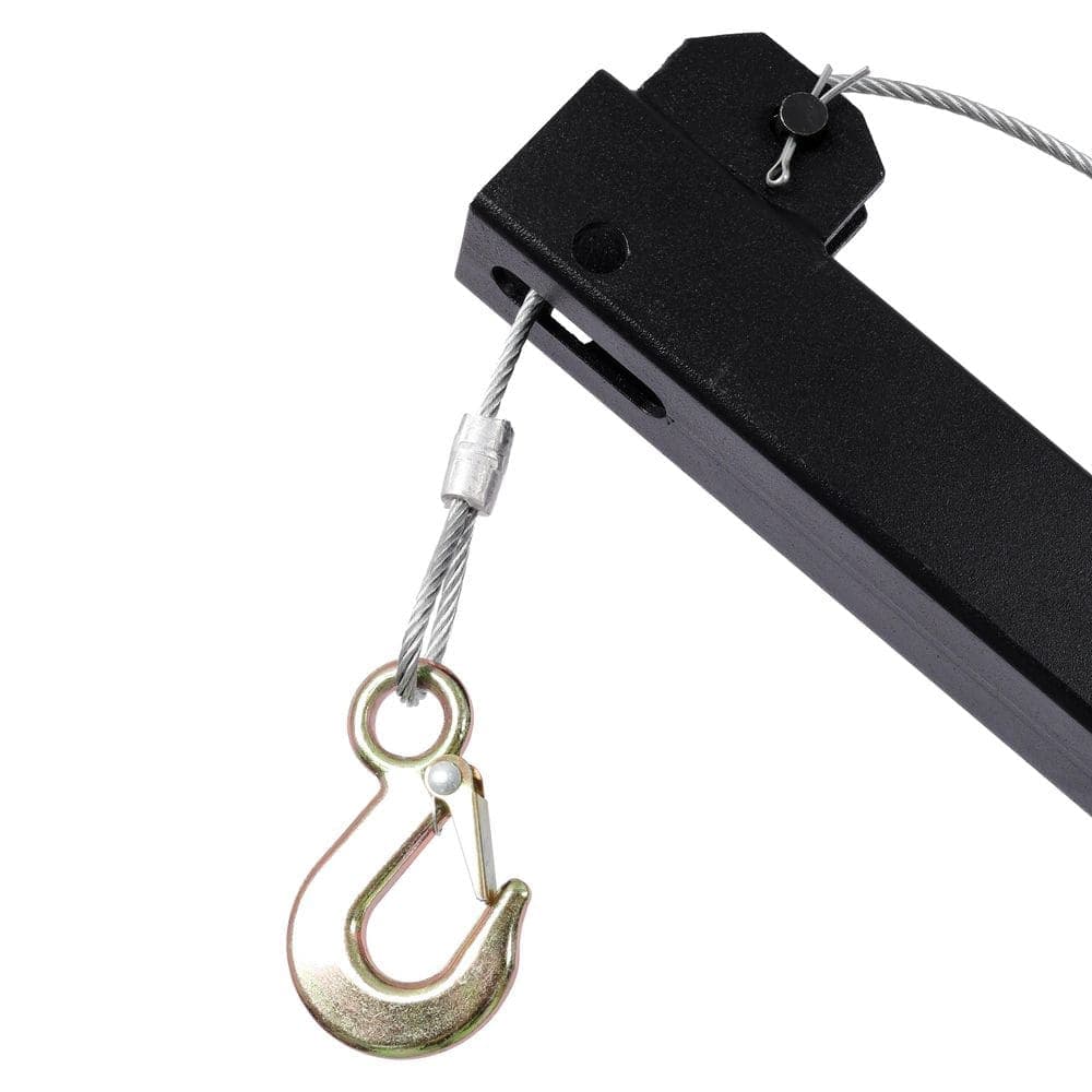 maocao hoom 1000 lbs. Pickup Truck Crane With Manual Winch, Heavy Duty Lifting for Factory, Warehouse, Construction (2)