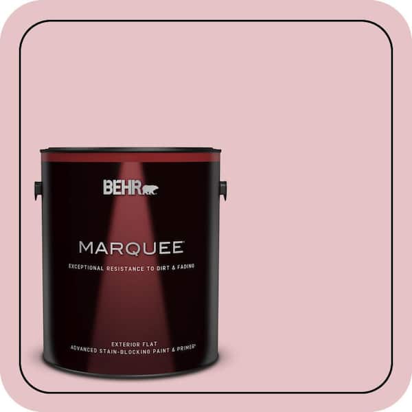 BEHR MARQUEE 1 gal. #S140-2 Cranapple Cream Flat Exterior Paint & Primer (2)