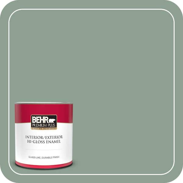 BEHR PREMIUM PLUS #ECC-52-3 Hillside View Flat Low Odor & Primer (3)