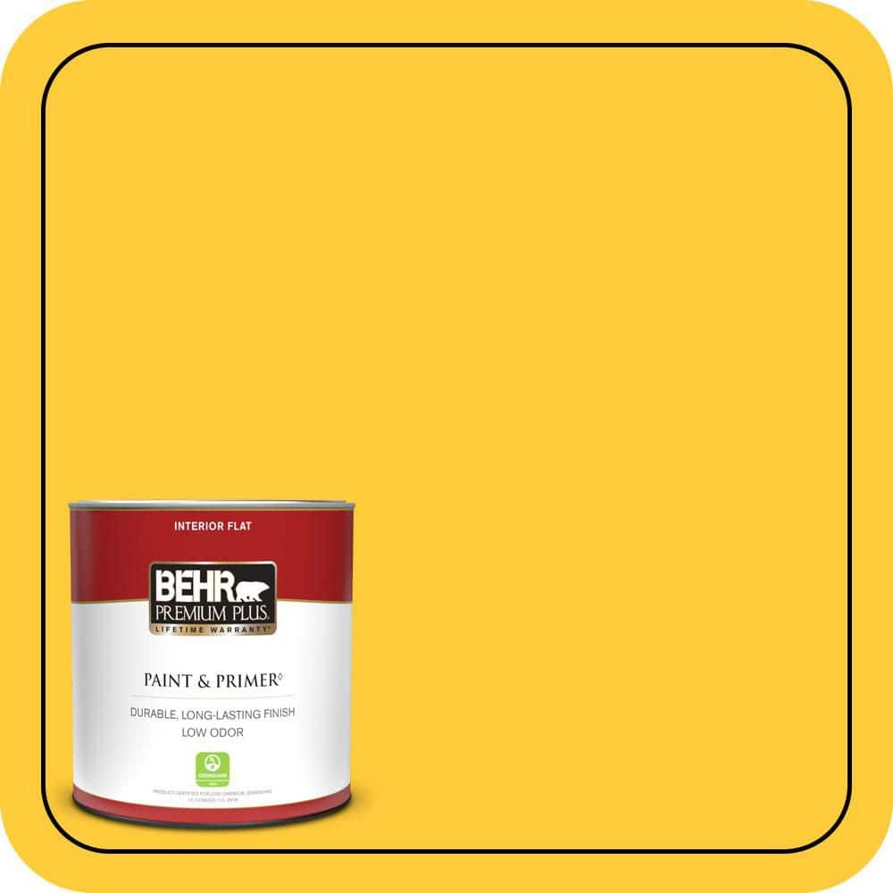 BEHR PREMIUM PLUS #S-G-360 Bright Star Enamel Low Odor & Primer (1)