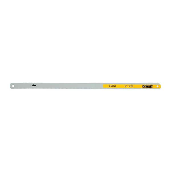 DEWALT 12 in. 18-TPI Bi-Metal Hacksaw Blade (2-Pack) (2)