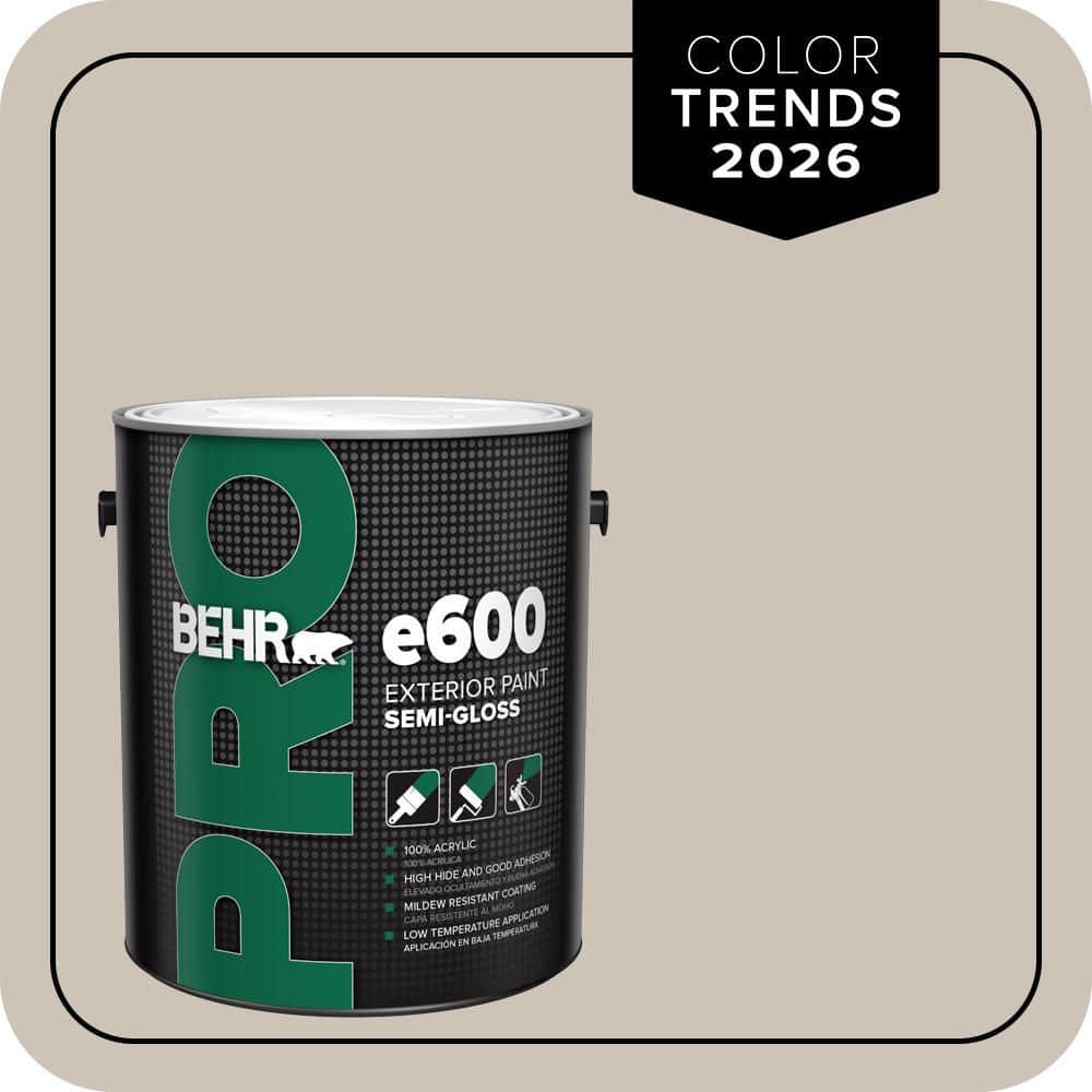 BEHR PRO 1 gal. #720C-3 Wheat Bread Semi-Gloss Acrylic Exterior Paint
