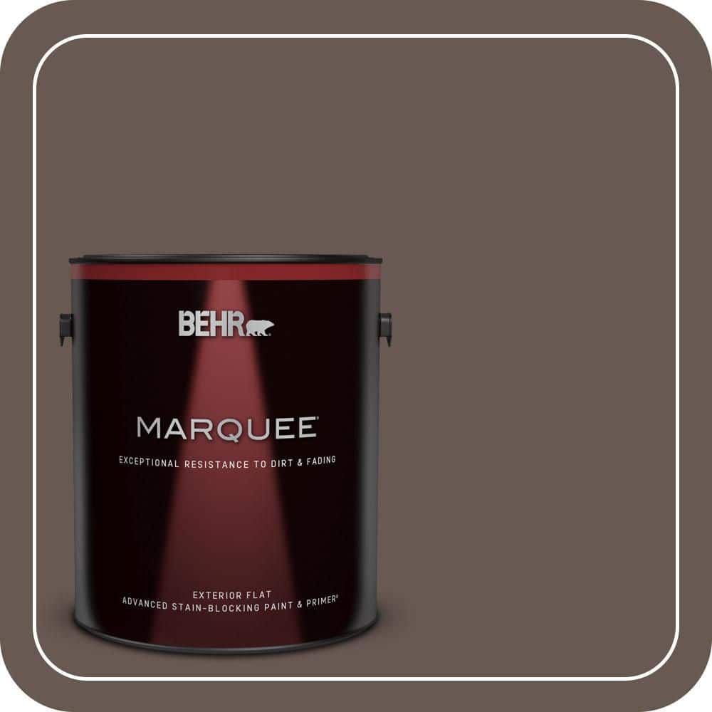 BEHR MARQUEE 1 gal. #MQ2-44 Museum Flat Exterior Paint & Primer