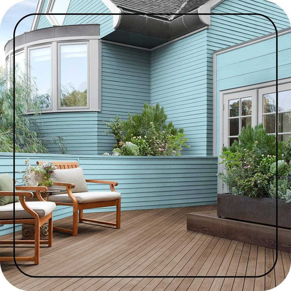 BEHR #M470-3 Color House and Fence Exterior Wood Stain (3)
