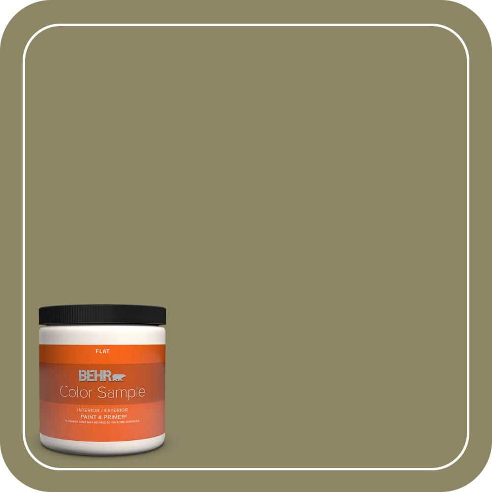BEHR PREMIUM PLUS #PPU9-23 Oregano Spice Enamel Low Odor & Primer (1)