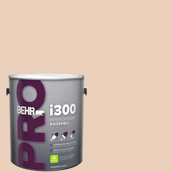 BEHR PRO 1 gal. #S230-1 Buff Tone Eggshell Interior Paint (2)