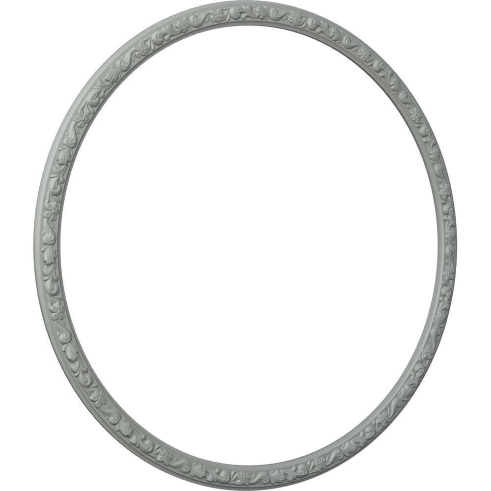 Ekena Millwork 3 . 3 4 ft. Sussex Floral Ceiling Ring Kit (3)