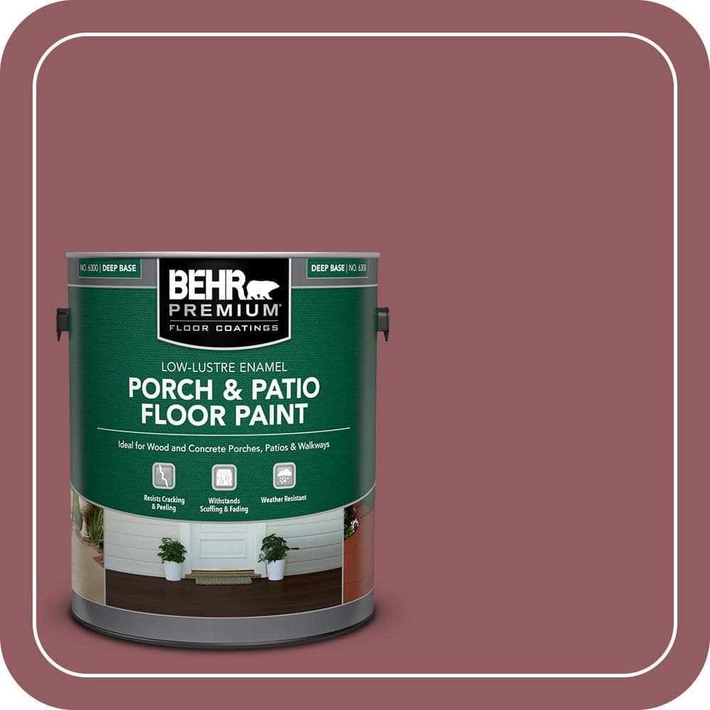 BEHR PREMIUM #S130-6 Textured Low-Lustre Enamel Interior/Exterior Porch and Patio Anti-Slip Floor Paint (1)