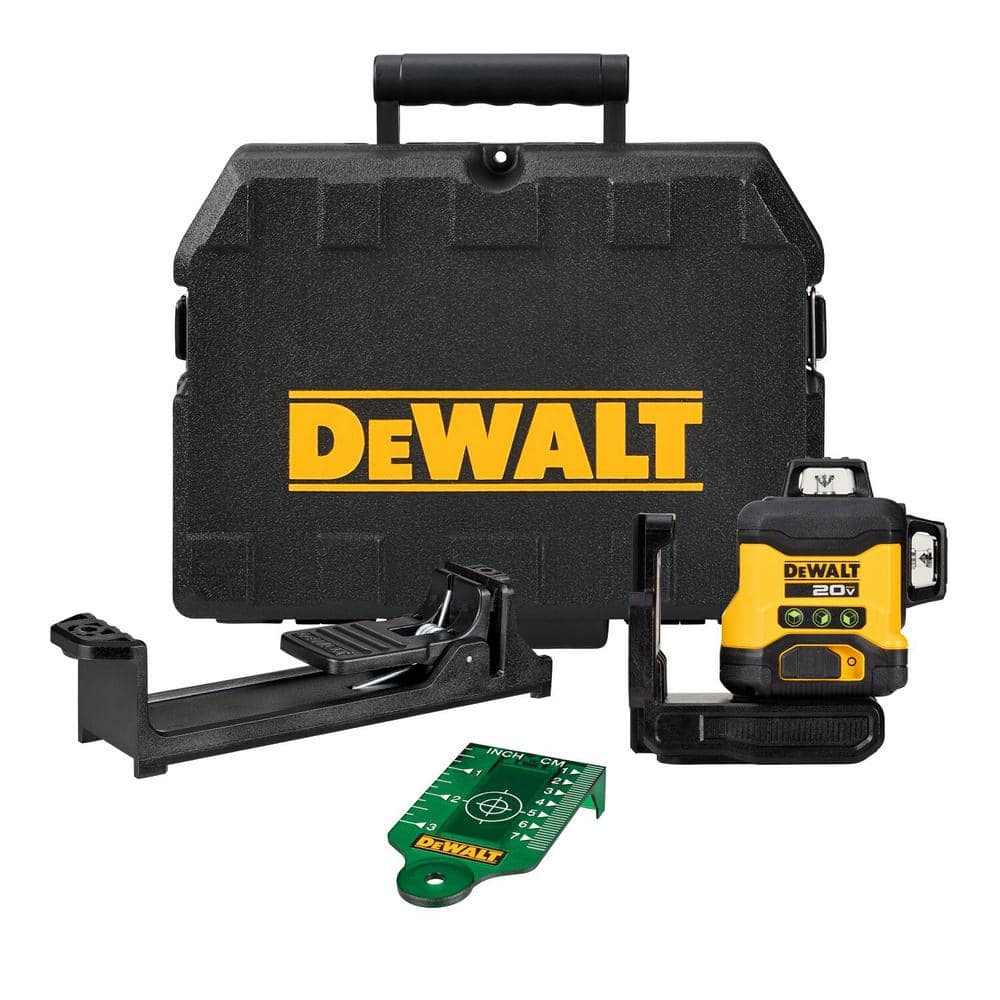DEWALT 20V 3-Beam 360-Degree 3-Plane Laser Level (Tool Only) (1)