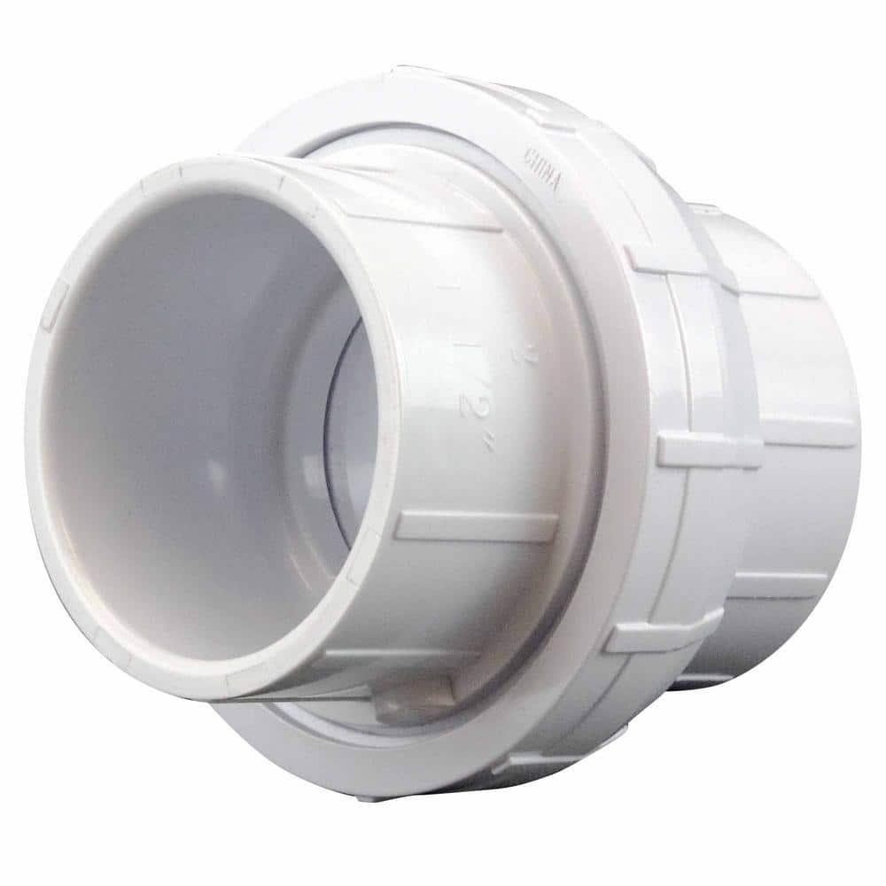 Apollo 1-1/2 in. x 1-1/2 in. PVC Slip Joint x Slip Joint Union (2)