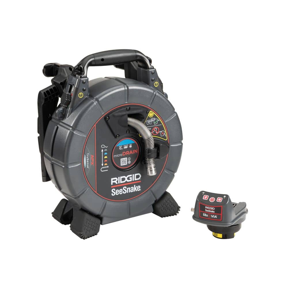RIDGID SeeSnake MircroDRAIN Sewer Camera and Video Inspection APX and CSx Via System with TruSense (3)