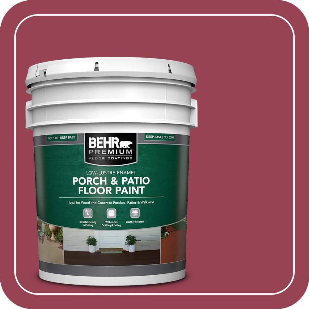 BEHR PREMIUM #HDC-CL-04 Textured Low-Lustre Enamel Interior/Exterior Porch and Patio Anti-Slip Floor Paint (1)