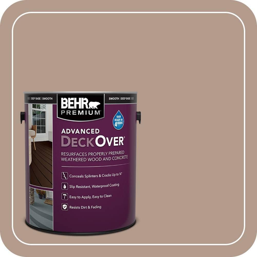 BEHR Premium Advanced DeckOver #SC-153 Color Exterior Wood and Concrete Coating (1)