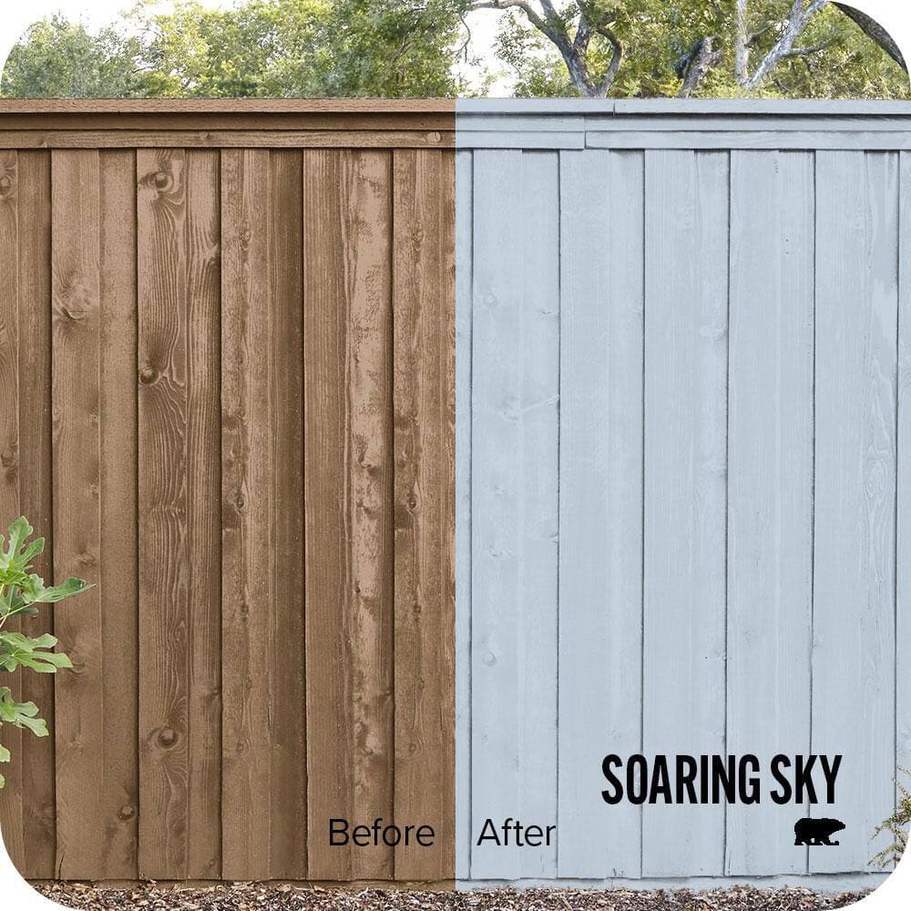 BEHR #S530-1 Color House and Fence Exterior Wood Stain (2)