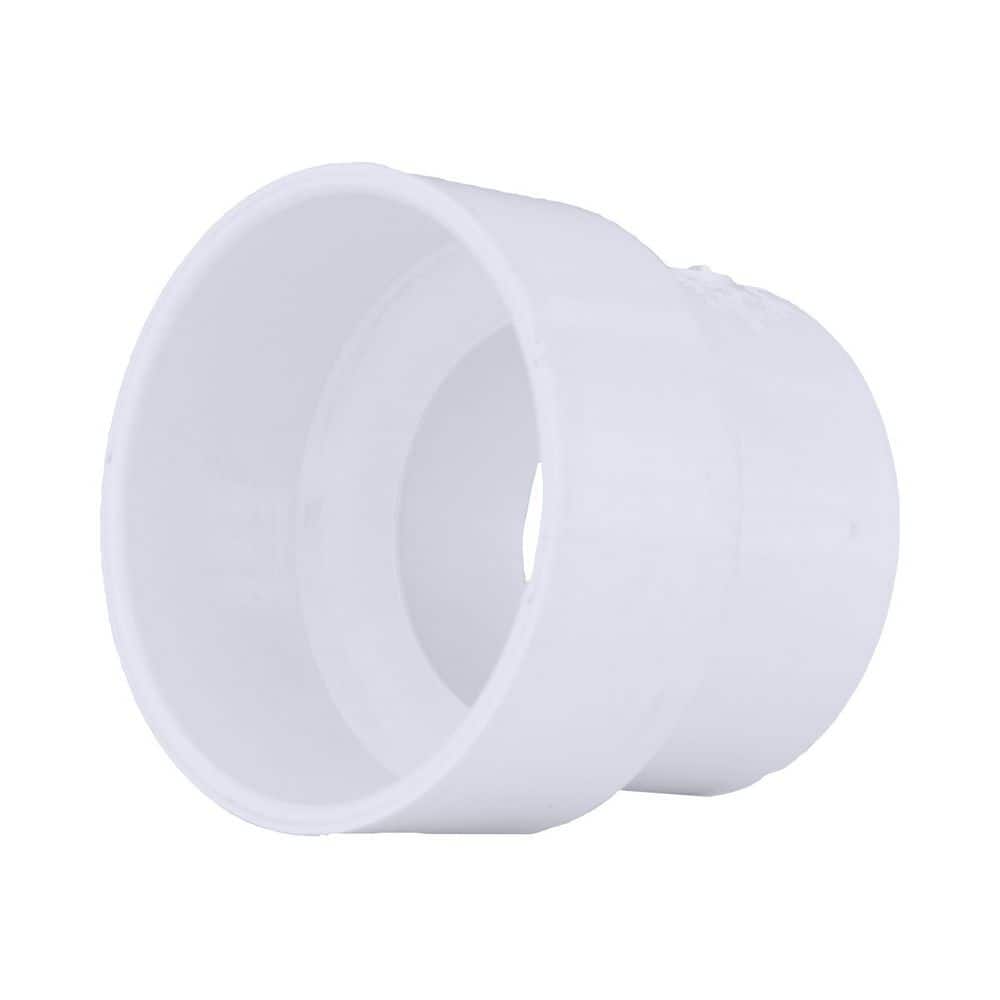 Charlotte Pipe 4 in. x 3 in. PVC DWV Adapter Coupling (1)