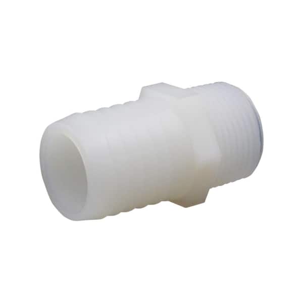 Everbilt 1 in. Barb x 3/4 in. MIP Nylon Adapter Fitting (2)