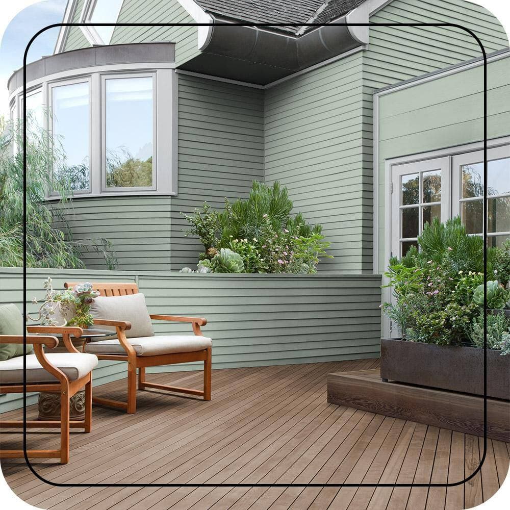 BEHR #450E-3 Color House and Fence Exterior Wood Stain (3)