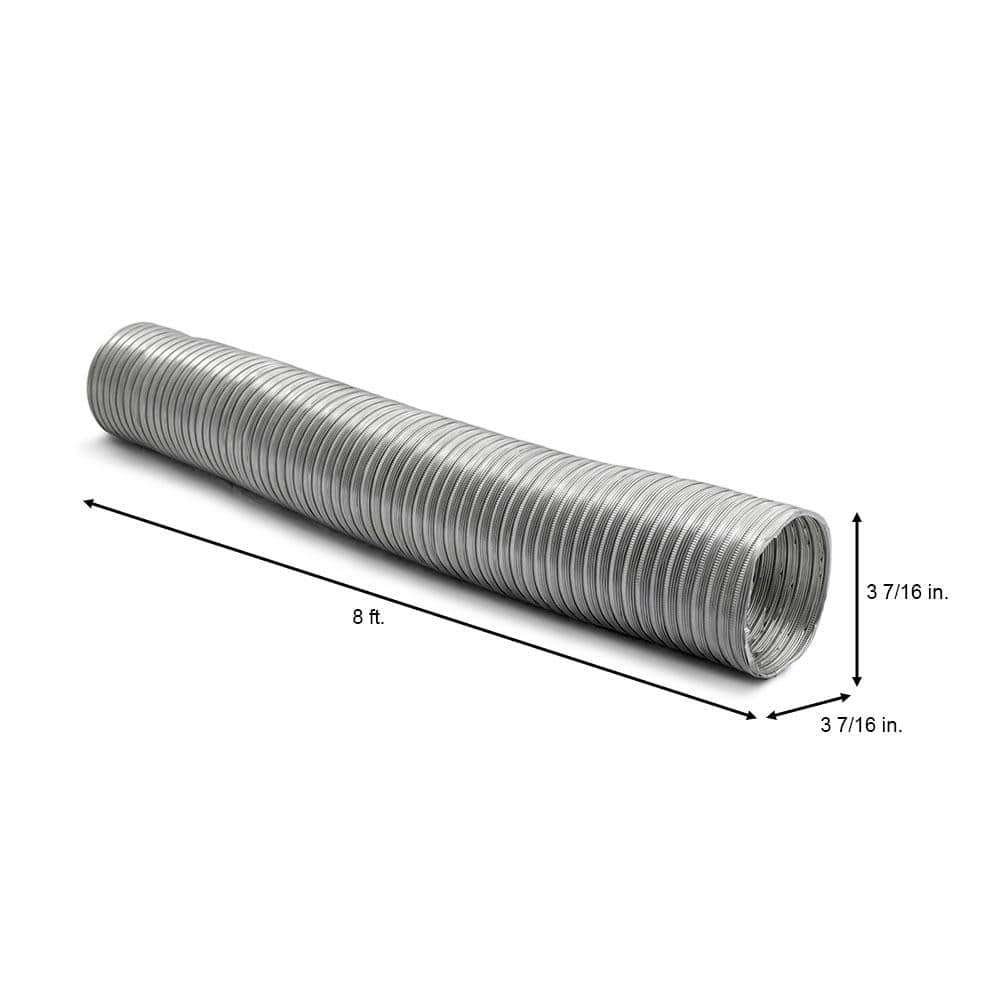 Everbilt 3 in. x 8 ft. Semi-Rigid Aluminum Duct (3)