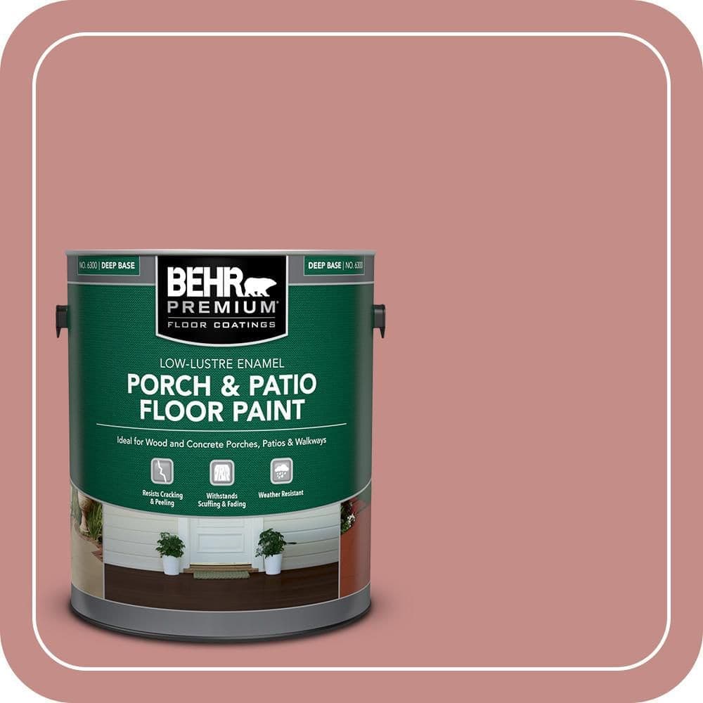 BEHR PREMIUM #BIC-32 Low-Lustre Enamel Interior/Exterior Porch and Patio Floor Paint (1)