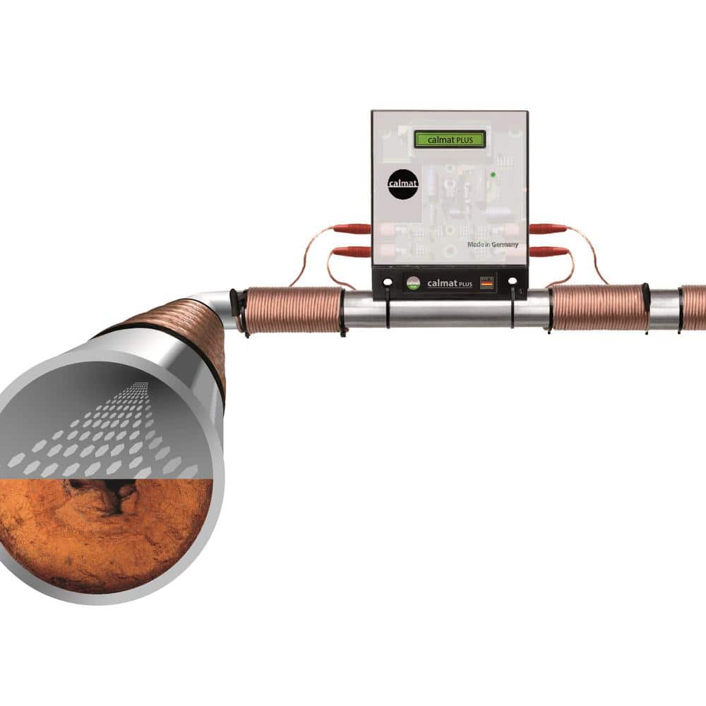 Calmat Plus 0-59 GPG Residential/Commercial Electronic Anti-Scale & Rust Water Treatment System up to 3" pipes Made in Germany (2)